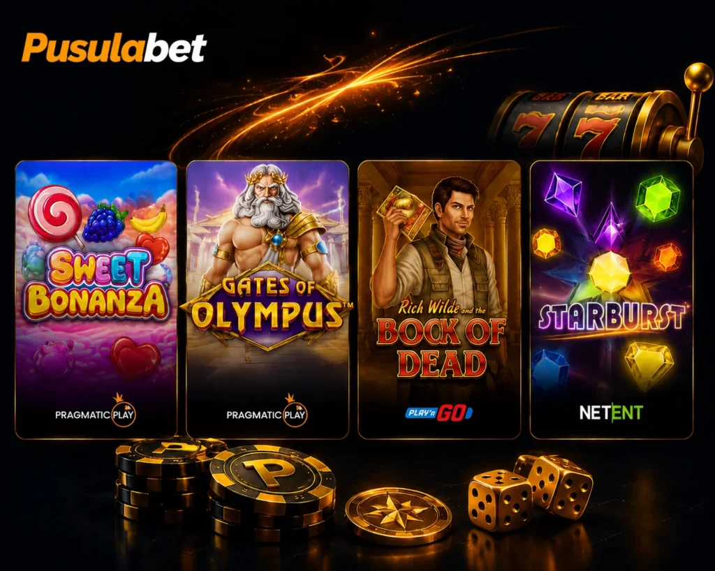 Katılan slotlar, slots ve casino game Listesi