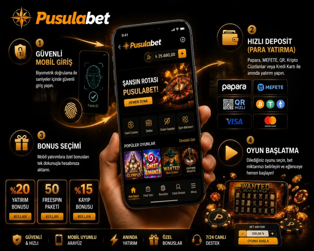 Mobil app ve uygulama Aracılığıyla slots Erişimi