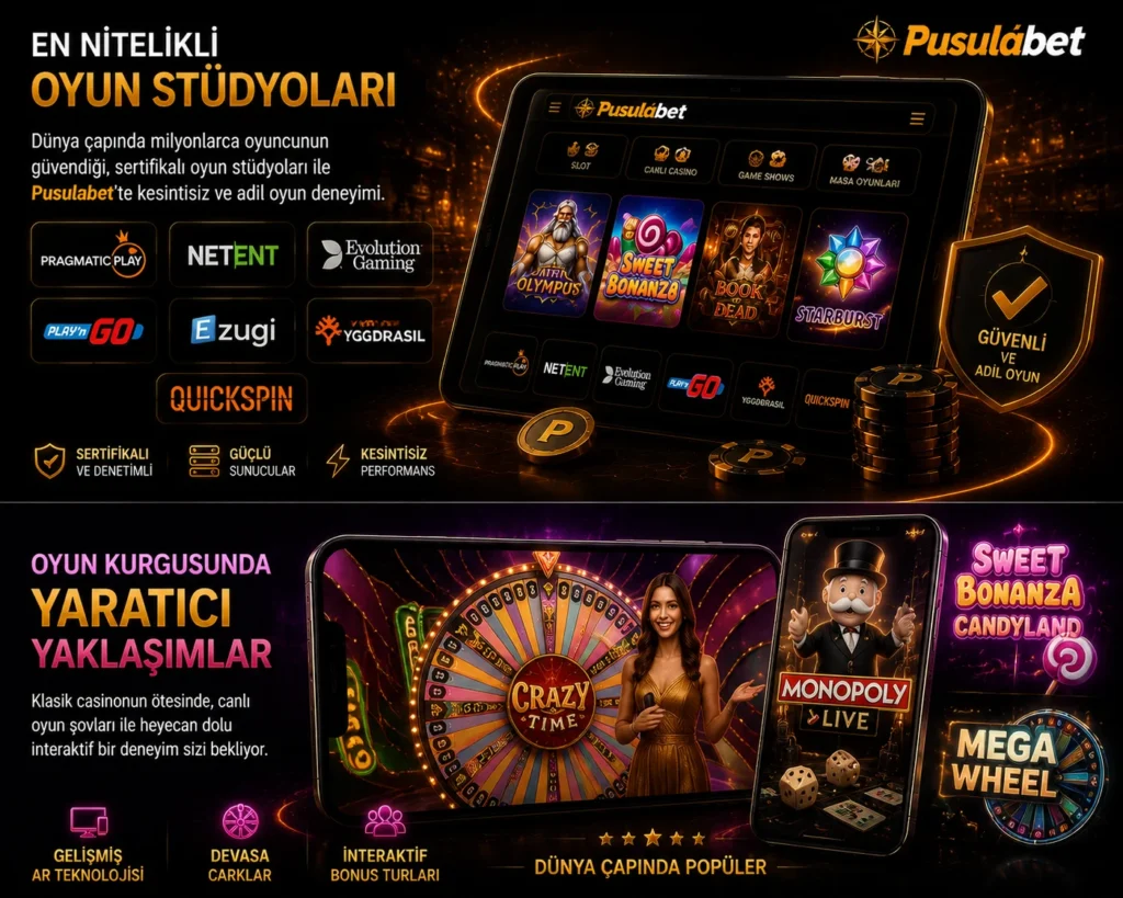 Game Tedarikçileri ve Yazılım Üreticileri